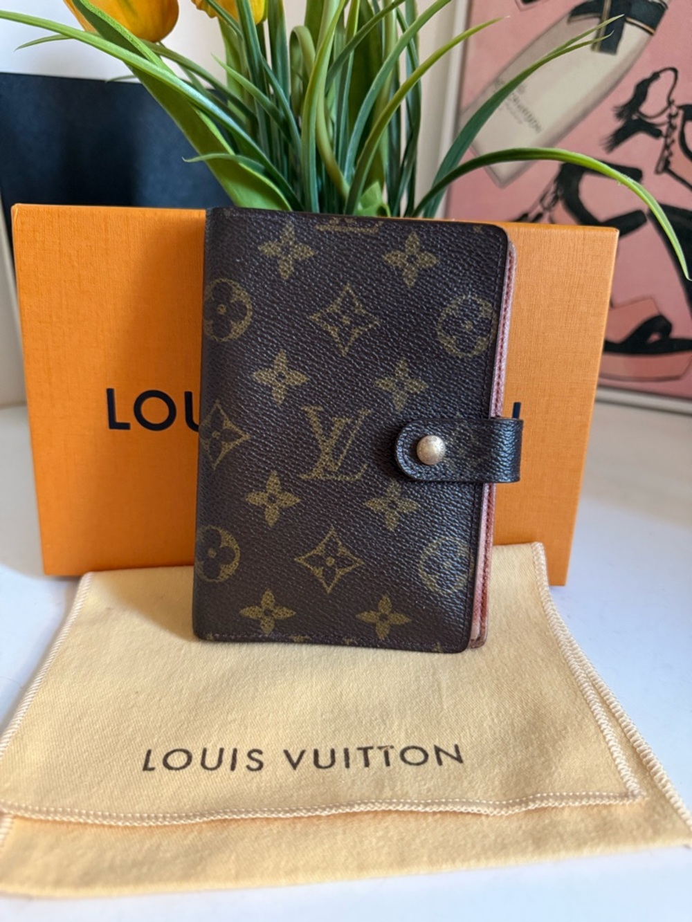 Louis Vuitton Monogram Agenda PM full inclusion
